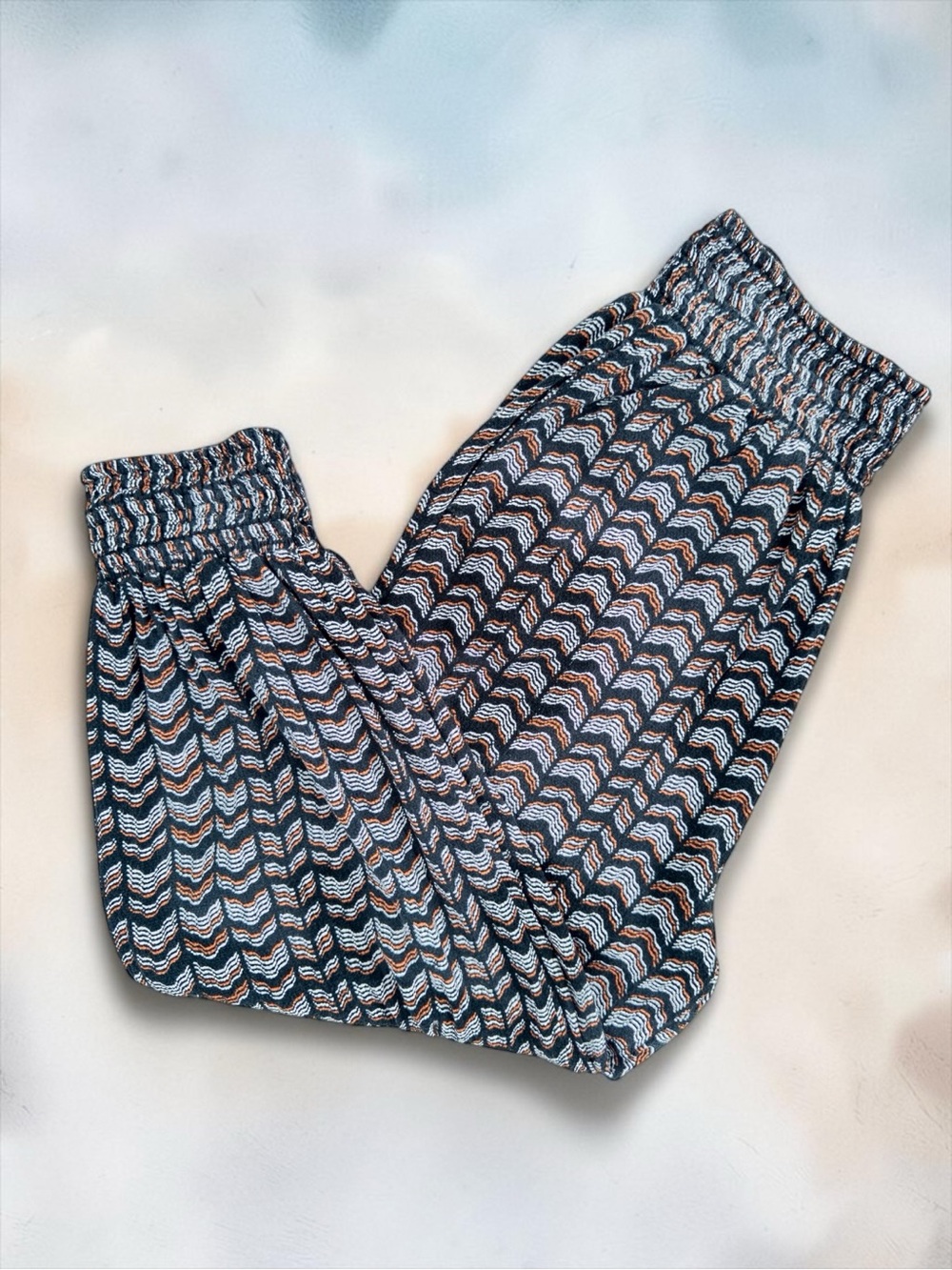 ✨Anthropologie✨Geometric Print Harem Style Joggers